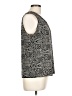 Croft & Barrow 100% Nylon Black Sleeveless Blouse Size L - photo 4
