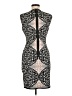 BCBGMAXAZRIA Graphic Black Cocktail Dress Size M - photo 2