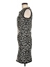 BCBGMAXAZRIA Graphic Black Cocktail Dress Size M - photo 5