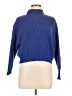 Knot Sisters Blue Turtleneck Sweater Size M - photo 1