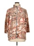 Onque Print Gold Jacket Size 1X - photo 1