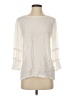 Massimo Dutti Ivory 3/4 Sleeve Blouse Size S - photo 1