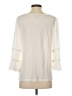 Massimo Dutti Ivory 3/4 Sleeve Blouse Size S - photo 2