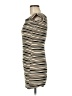HOT GAL Stripes Tan Casual Dress Size M - photo 5