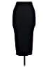 iris 100% Polyester Solid Black Formal Skirt Size L - photo 1
