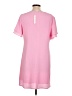 Unbranded 100% Polyester Solid Pink Casual Dress Size L - photo 2