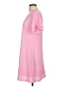 Unbranded 100% Polyester Solid Pink Casual Dress Size L - photo 5