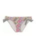 VM Print Gray Swimsuit Bottoms Size S - photo 1