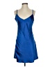 Nasty Gal Inc. 100% Polyester Solid Blue Casual Dress Size 4 - photo 1