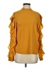 Y.A.S Yellow Long Sleeve Blouse Size S - photo 1