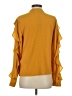 Y.A.S Yellow Long Sleeve Blouse Size S - photo 2