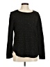 Croft & Barrow 100% Acrylic Tweed Black Pullover Sweater Size M - photo 1