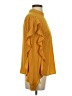 Y.A.S Yellow Long Sleeve Blouse Size S - photo 4