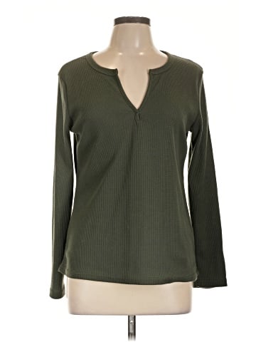 Coeur De Vague Long Sleeve Henley (view 1)