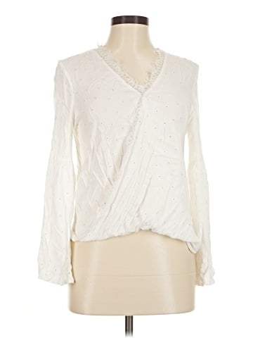 Blue Rain Long Sleeve Blouse (view 1)