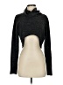 CAbi Metallic Black Turtleneck Sweater Size S - photo 1