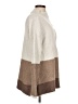 Talbots Outlet Color Block Tan Pullover Sweater Size L - photo 4