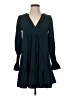 o.p.t 100% Polyester Solid Teal Casual Dress Size XS - photo 1