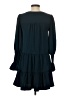 o.p.t 100% Polyester Solid Teal Casual Dress Size XS - photo 2