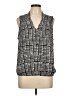 Nine Britton 100% Polyester Print Black Tank Top Size L - photo 1