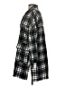 Hyfve 100% Polyester Plaid Black Coat Size S - photo 5