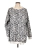 Unbranded Animal Print White Pullover Sweater Size L - photo 1