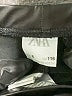 Zara Kids Metallic Black Track Pants Size 6 - photo 3