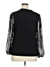 Assorted Brands Black 3/4 Sleeve Top Size 1X (estimated) - photo 2