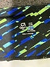 Gap Fit Outlet Print Black Blue Active Pants Size L - photo 7