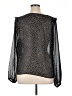 CAbi 100% Polyester Black Long Sleeve Blouse Size XL - photo 2