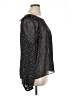 CAbi 100% Polyester Black Long Sleeve Blouse Size XL - photo 4