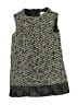 Milly Minis Black Sleeveless Blouse Size 5 - photo 1