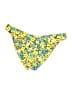 L Space Floral Yellow Swimsuit Bottoms Size XL - photo 2