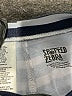 Spotted Zebra Stripes Blue Leggings Size 4 - photo 3