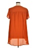 Torrid 100% Polyester Orange Casual Dress Size 1X Plus (1) - photo 2