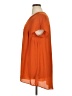 Torrid 100% Polyester Orange Casual Dress Size 1X Plus (1) - photo 5