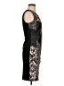 Venus Animal Print Black Cocktail Dress Size 6 - photo 4