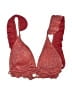 Unbranded Tweed Red Swimsuit Top Size L - photo 1