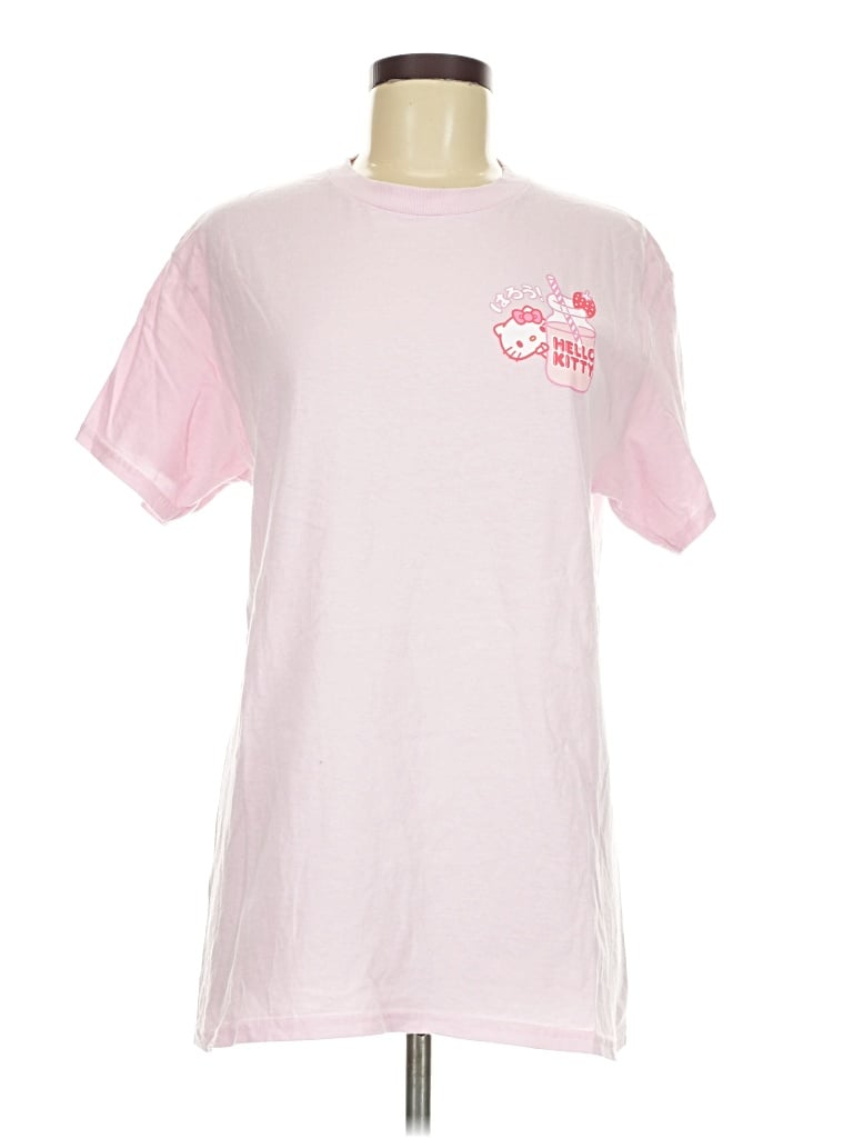 Pre-owned Hello Kitty Short Sleeve T-shirt In Pink