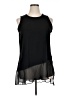 Worthington Black Sleeveless Blouse Size XL - photo 1