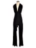 Shein Solid Black Jumpsuit Size 4 - photo 1