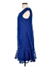 Connected Apparel 100% Polyester Blue Cocktail Dress Size 12 - photo 5