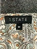 1.State 100% Polyester Silver Long Sleeve Blouse Size M - photo 7