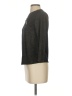 DKNY Gray Black 3/4 Sleeve Top Size S - photo 5