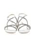 Badgley Mischka Silver Sandals Size 7 - photo 2