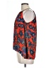 Collective Concepts 100% Polyester Orange Sleeveless Blouse Size L - photo 5