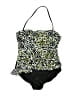 Magicsuit Animal Print Green Black Swimsuit Top Size L (estimated) - photo 1