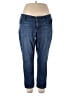 Soho Solid Blue Jeans Size 18 - photo 1