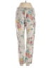 Please Floral Gray Ivory Casual Pants Size 4 (estimated) - photo 1