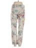 Please Floral Gray Ivory Casual Pants Size 4 (estimated) - photo 2